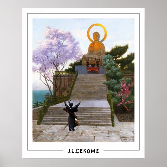 Jean-Léon Gérôme Zedign Art Poster #142 (Framsidan)