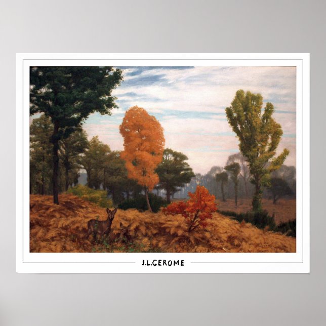 Jean-Léon Gérôme Zedign Art Poster #245 (Framsidan)