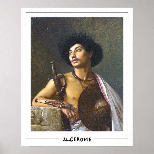Jean-Léon Gérôme Zedign Art Poster #94 (Framsidan)