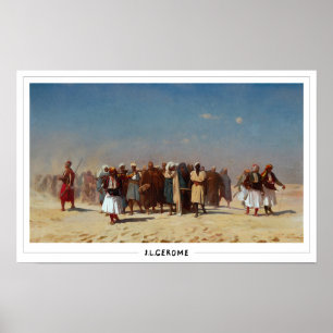 Jean-Léon Gérôme Zedign konstaffisch #106 Poster
