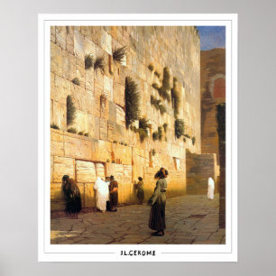 Jean-Léon Gérôme Zedign konstaffisch #129 Poster
