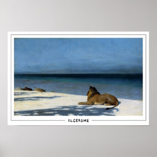 Jean-Léon Gérôme Zedign konstaffisch #138 Poster