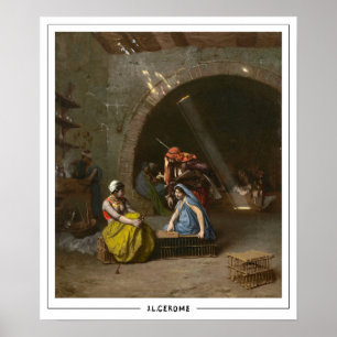 Jean-Léon Gérôme Zedign konstaffisch #18 Poster