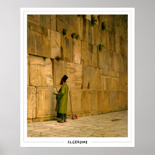 Jean-Léon Gérôme Zedign konstaffisch #1 Poster (Framsidan)
