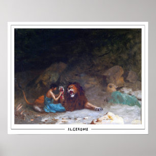 Jean-Léon Gérôme Zedign konstaffisch #220 Poster