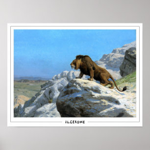 Jean-Léon Gérôme Zedign konstaffisch #229 Poster