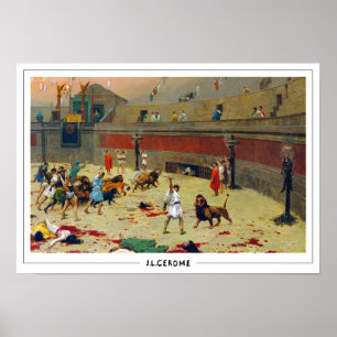 Jean-Léon Gérôme Zedign konstaffisch #250 Poster