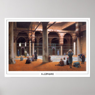 Jean-Léon Gérôme Zedign konstaffisch #297 Poster