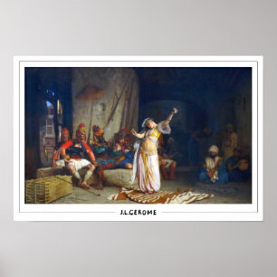 Jean-Léon Gérôme Zedign konstaffisch #87 Poster