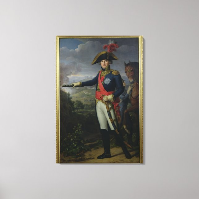 Jean Mathieu Philibert Serurier Comte d'Empire Canvastryck (Framsida)