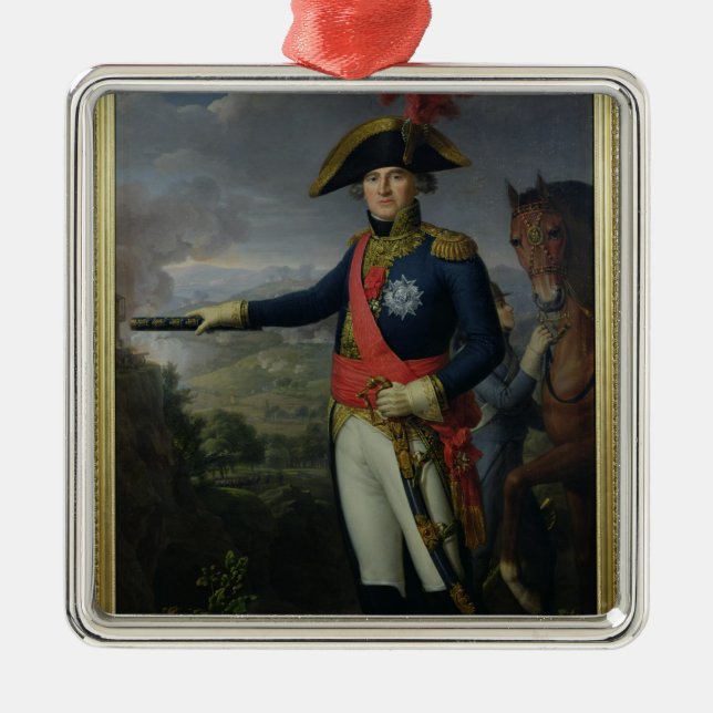 Jean Mathieu Philibert Serurier Comte d'Empire Julgransprydnad Metall (Framsidan)