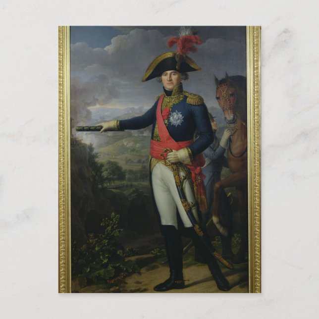 Jean Mathieu Philibert Serurier Comte d'Empire Vykort (Framsida)