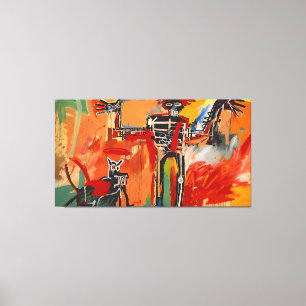 Jean Michel Basquiat konst Canvastryck
