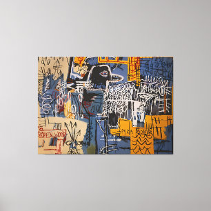 Jean Michel Basquiat-målning Canvastryck
