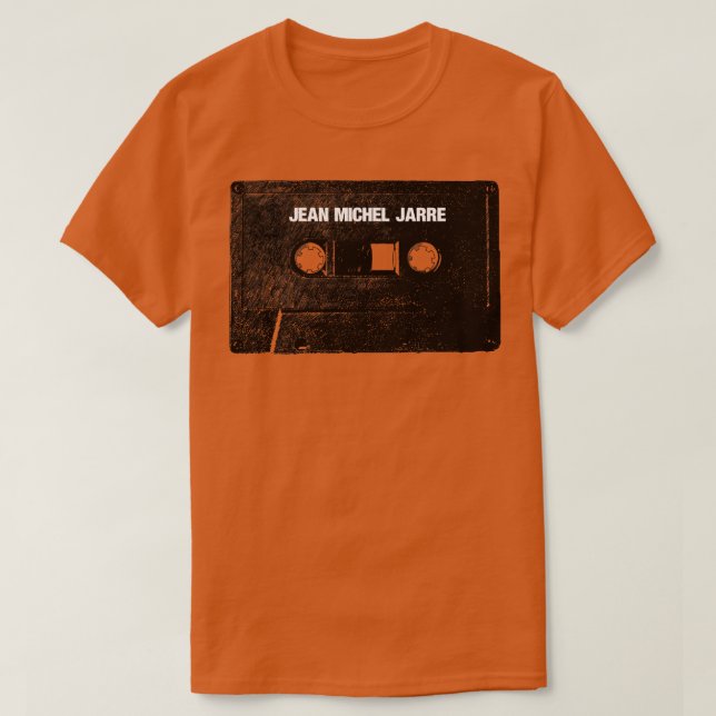 Jean Michel Jarre Cassette Tape T Shirt (Design framsida)