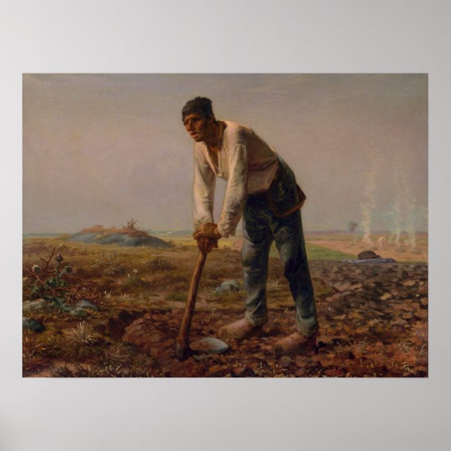 Jean Millet Painting Poster (Framsidan)