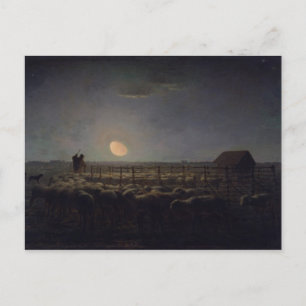 Jean Millet Painting Vykort