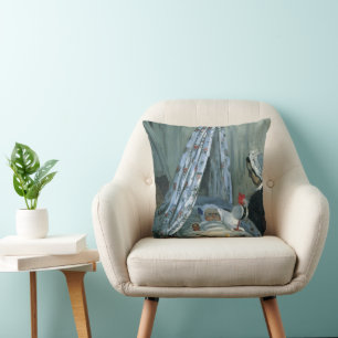 Jean Monet i sin vagga av Claude Monet Kudde