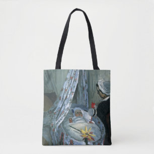 Jean Monet i sin vagga av Claude Monet Tygkasse