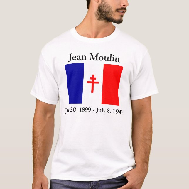 Jean Moulin T-shirt (Framsida)