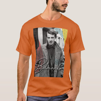 Jean Paul Belmondo Fransk New Wave T Shirt