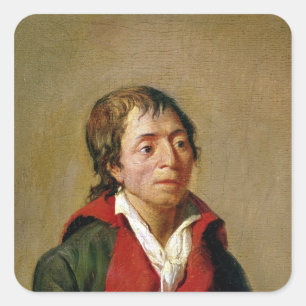 Jean-Paul Marat Fyrkantigt Klistermärke