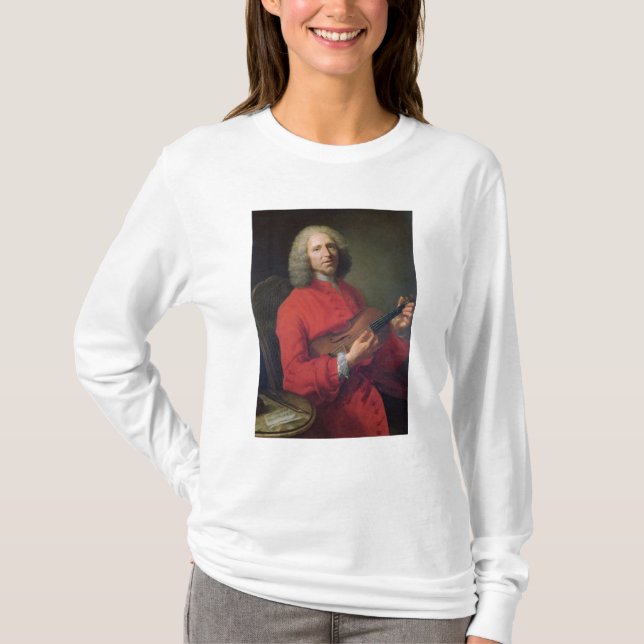 Jean-Philippe Rameau med en fiol T Shirt (Framsida)