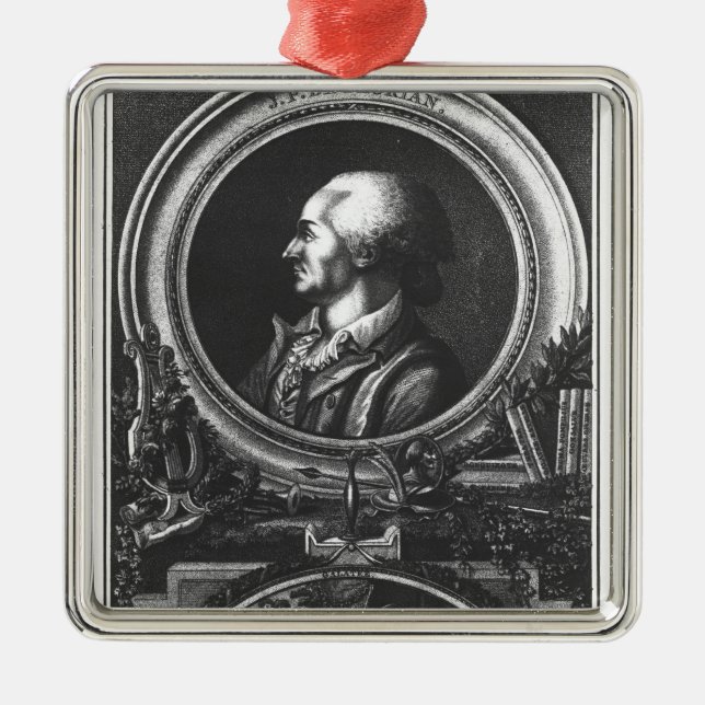 Jean-Pierre Claris de Florian Julgransprydnad Metall (Framsidan)
