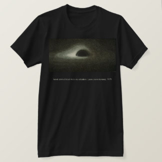 Jean-Pierre Luminets svarta hål (1979) T Shirt