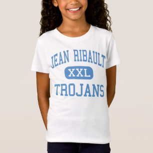 Jean Ribault - Trojans - kick - Jacksonville T-shirt