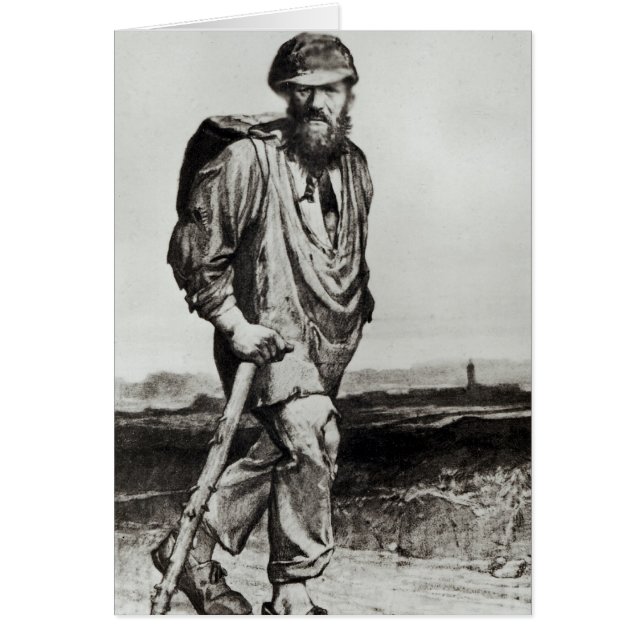 Jean Valjean Hälsningskort (Framsidan)