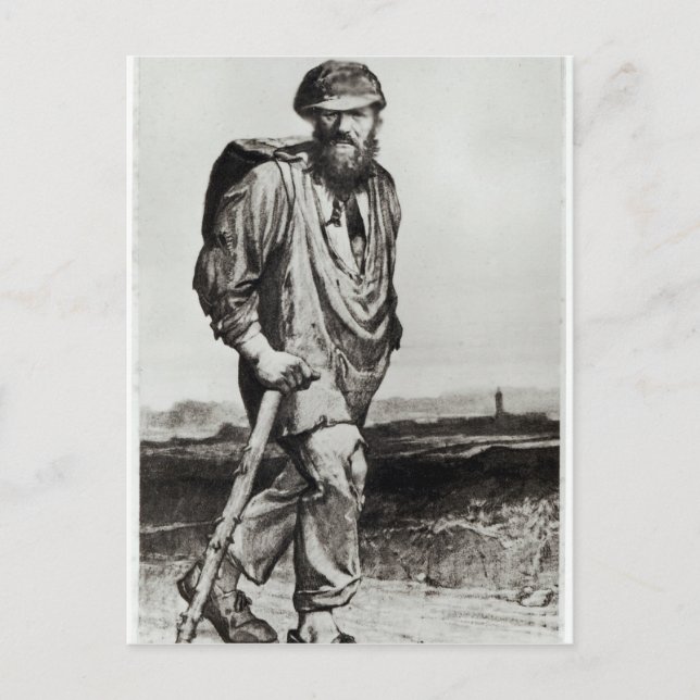 Jean Valjean Vykort (Framsida)