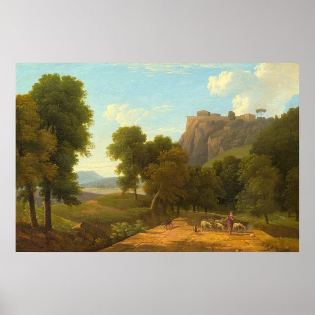 Jean-Victor Bertin Fine Art Poster (Framsidan)