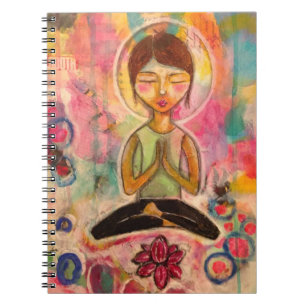 "Jeanette MacDonald meditation" journal Anteckningsbok Med Spiral