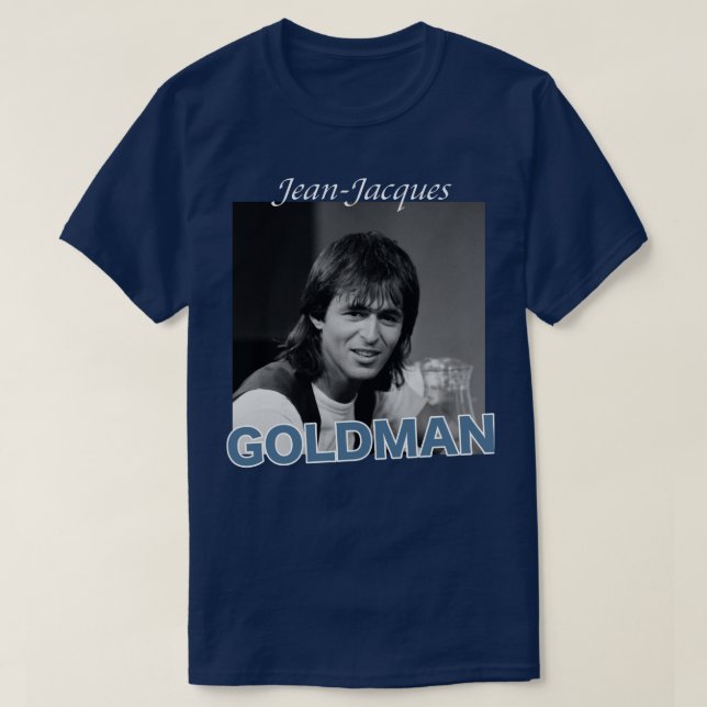 JeanJacques Goldman T Shirt (Design framsida)