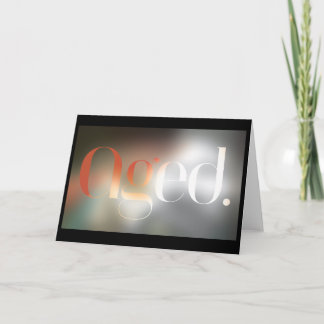 Jeanne: Åldras Anteckningskort