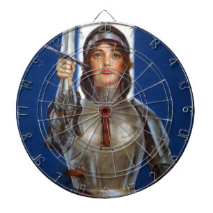 Jeanne d'Arc Fransk Hjältinna, Riddare Jungfrun av Darttavla