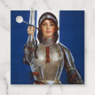 Jeanne d'Arc Fransk Hjältinna, Riddare Jungfrun av Gåvor Etiketter