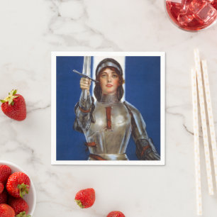 Jeanne d'Arc Fransk Hjältinna, Riddare Jungfrun av Pappersservett