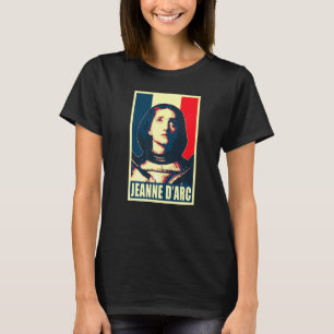 Jeanne Darc Joan av Arc Retro Frankrike Poster Pro T Shirt