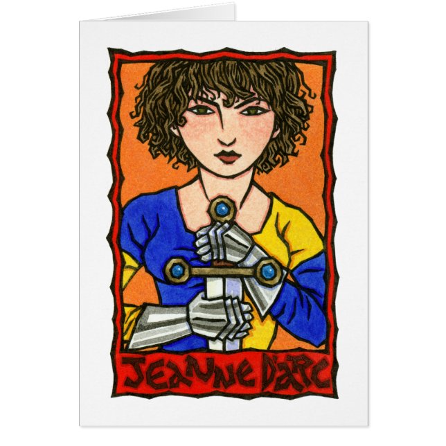 Jeanne D'Arc OBS Kort (Framsidan)