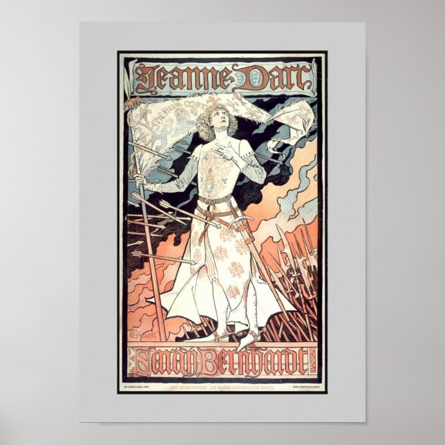 Jeanne D'Arc Poster (Framsidan)