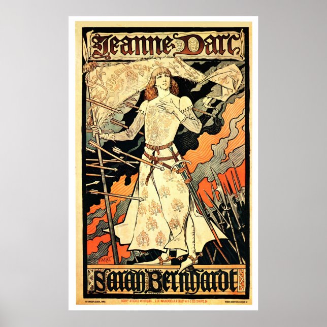Jeanne D'arc Poster (Framsidan)