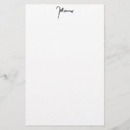 Jeanne d'Arc Saint Joan Heilige Johanna Signature Brevpapper
