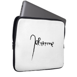 Jeanne d'Arc Saint Joan Heilige Johanna Signature Laptop Fodral