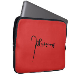 Jeanne d'Arc Saint Joan Heilige Johanna Signature Laptop Fodral