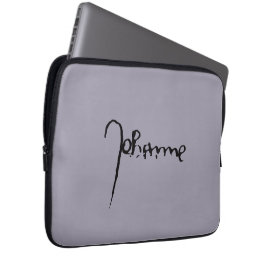 Jeanne d'Arc Saint Joan Heilige Johanna Signature Laptop Fodral
