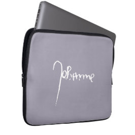 Jeanne d'Arc Saint Joan Heilige Johanna Signature Laptop Fodral