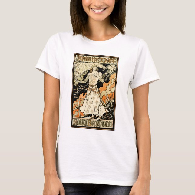 Jeanne d'Arc, Sarah Bernhardt T-shirt (Framsida)