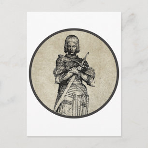 Jeanne d'Arc Vykort